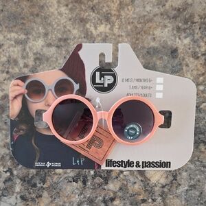 Kids Girl's Pink Polarized UV400 L&P Apparel NEW Sunglasses